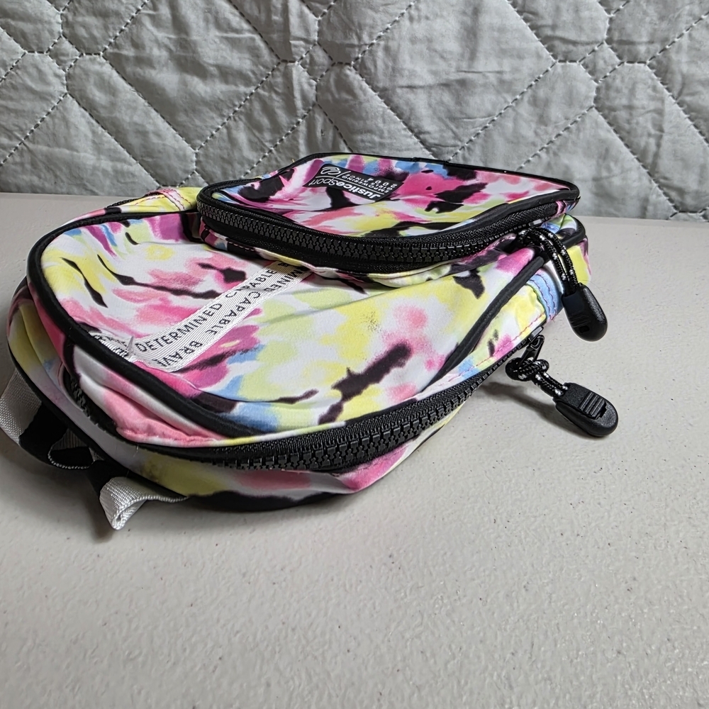 Justice Mini Sports Bag Tye Dye Multi-Color
10" Backpack - Picture 4 of 6